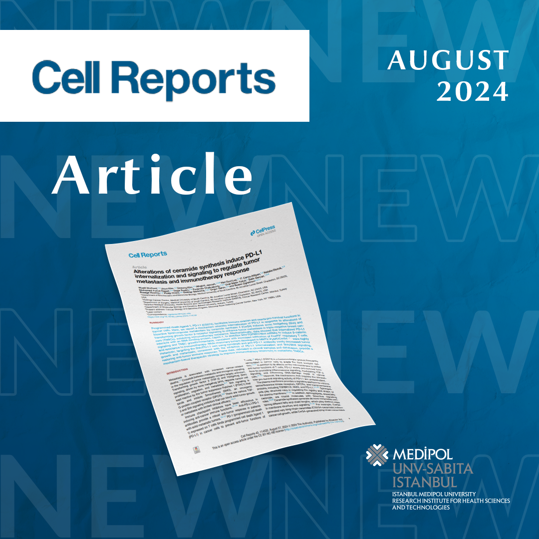 Article / Cell Reports - Medipol Sabita